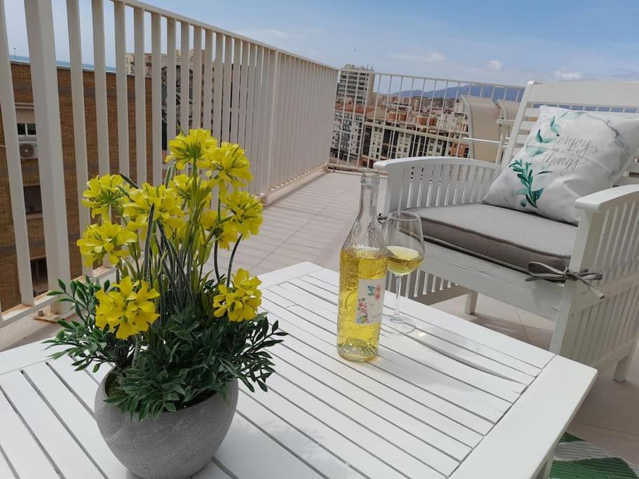 Sea Views Penthouse City Center Màlaga Exteriér fotografie