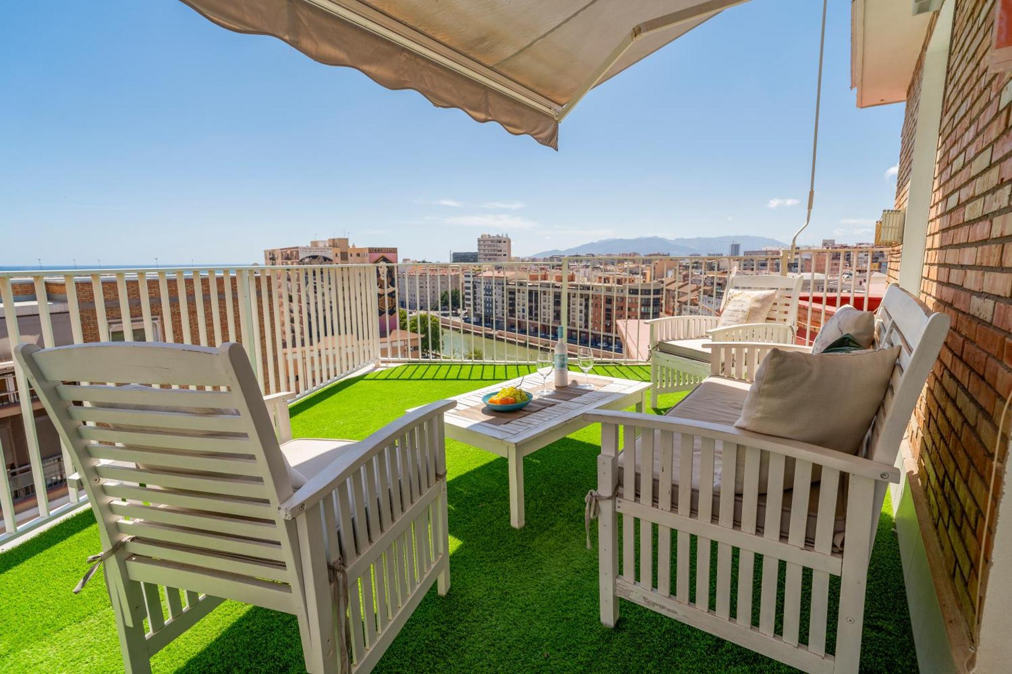 Sea Views Penthouse City Center Màlaga Exteriér fotografie